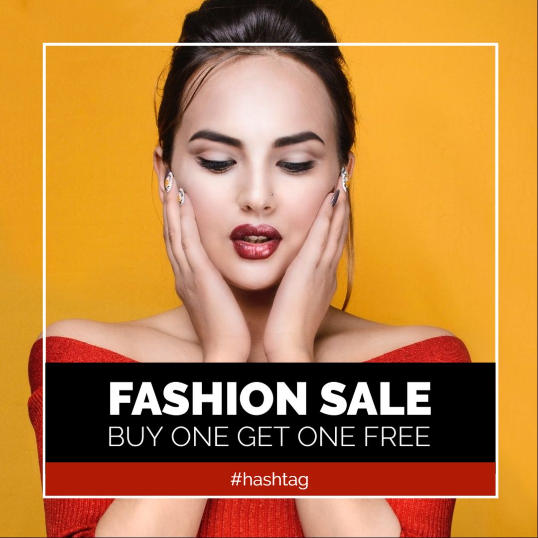 Free Fashion Sales Instagram Post Maker