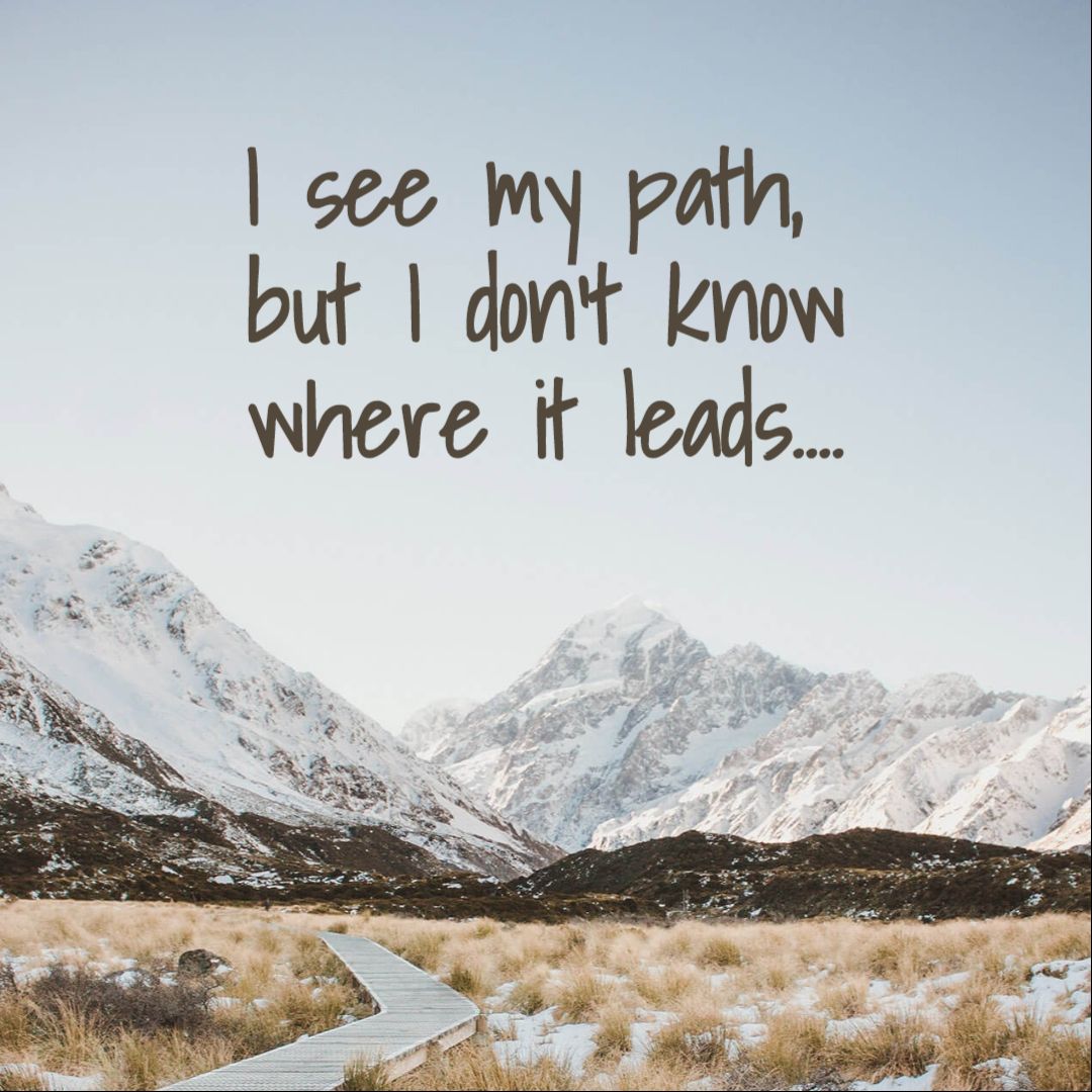Free Motivational Path Instagram Post Design