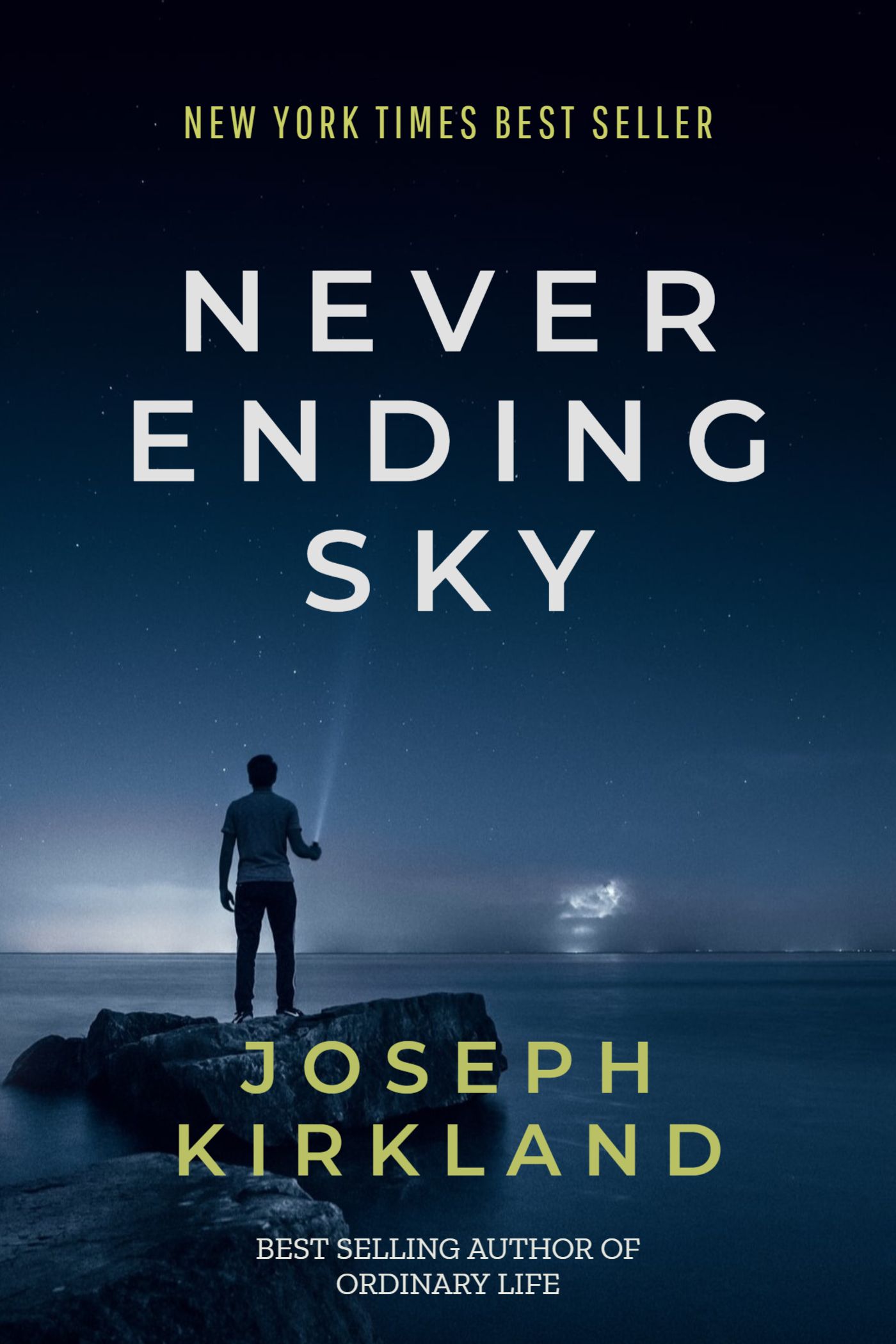 Fiction Novel Book Cover Template