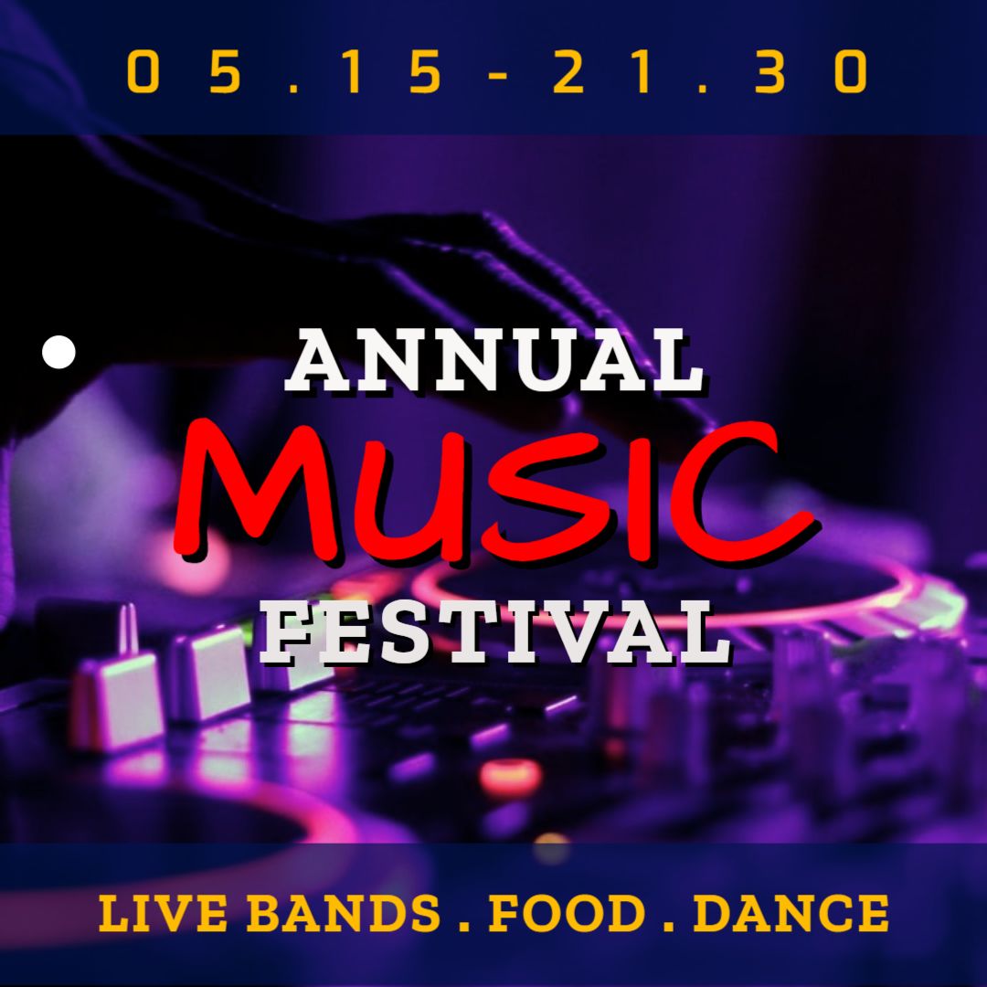 Music Concert Instagram Post Maker